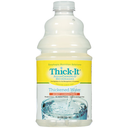 THICK-IT Carbohydrate & Thickened Water, Honey Consistency 64 fl. oz., PK4 B452-A5044